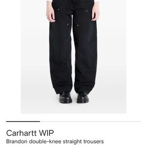 Carhartt WIP Black Double-Knee Trousers